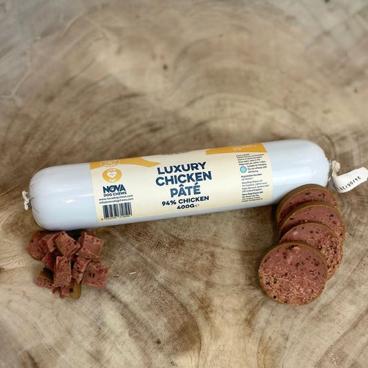 Luxury chicken pate 400g - HOUNDS