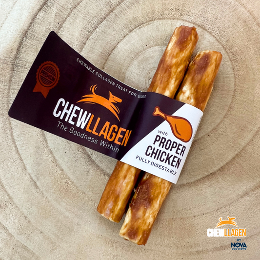 Chewllagen Chicken Medium Roll 2 pack - HOUNDS