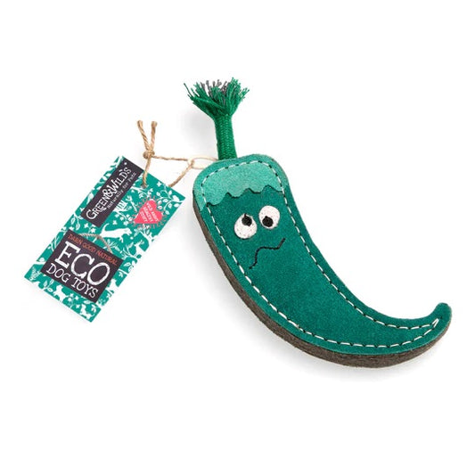 Green & wilds Juan the jalapeño, eco toy - HOUNDS