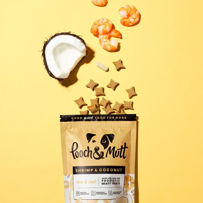 Pooch & Mutt shrimp and coconut dental treats - HOUNDS