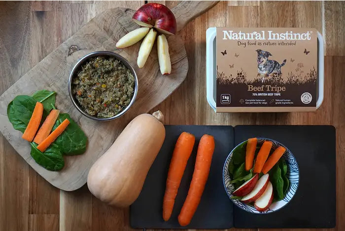 Natural Instinct Beef Tripe 1kg - HOUNDS