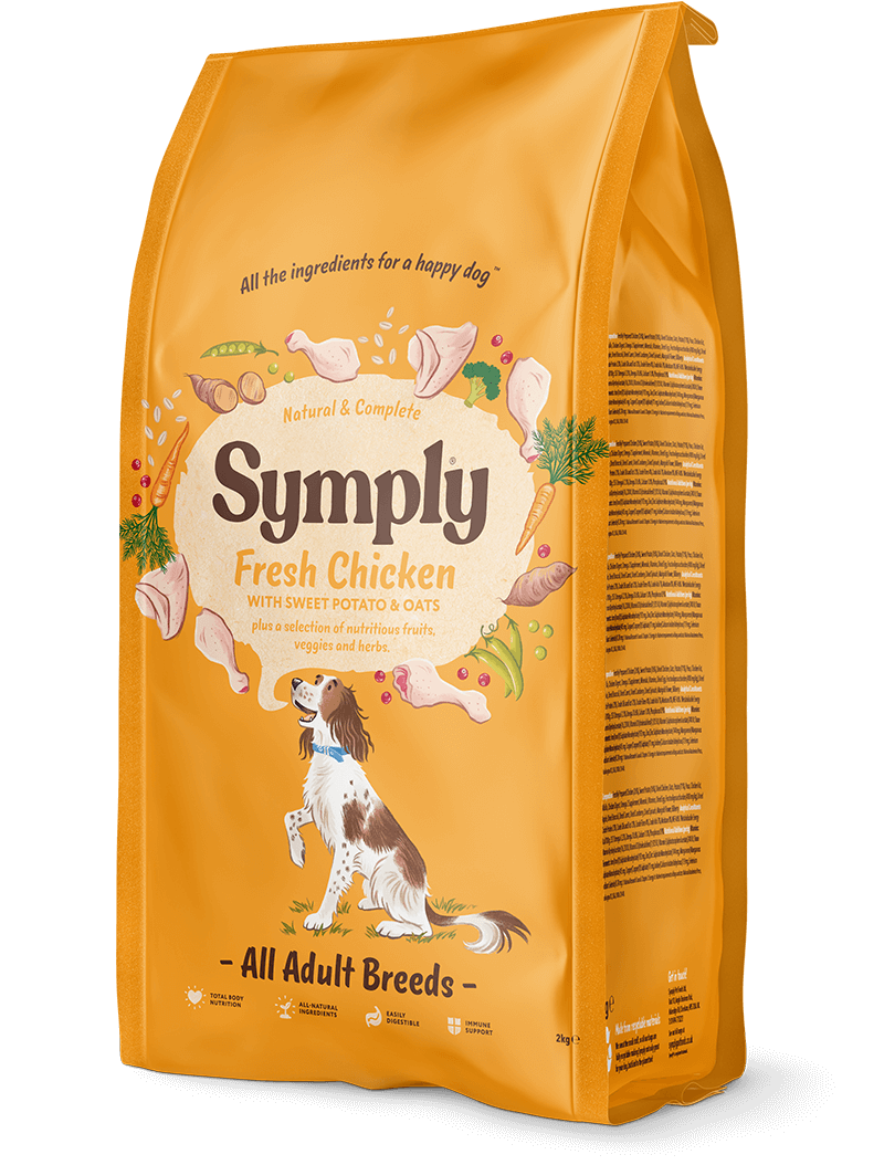 Symply adult chicken dry food 6kg - HOUNDS