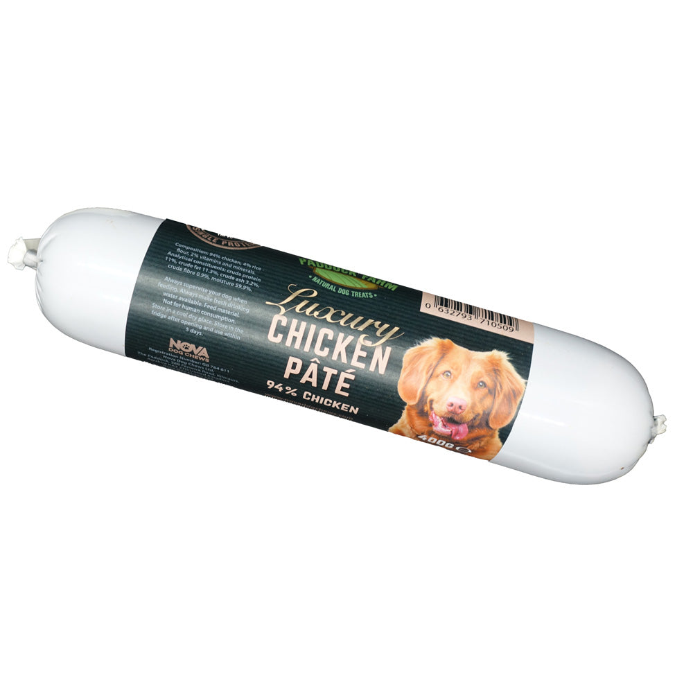 Luxury chicken pate 400g - HOUNDS