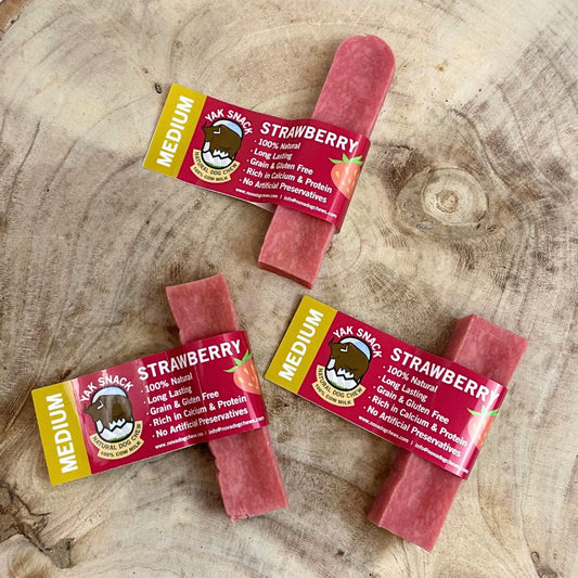 Strawberry Yak Snack - HOUNDS