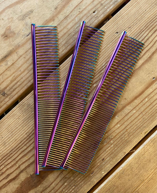 Metal grooming comb - HOUNDS