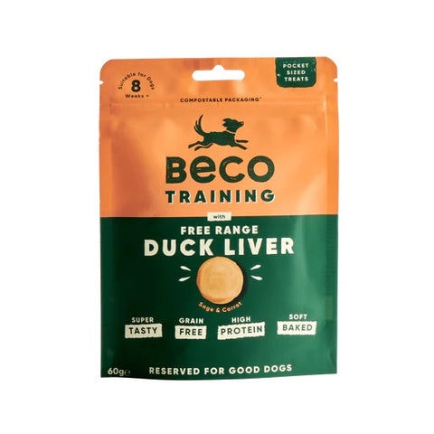Beco Treats- Duck liver with sage & carrot