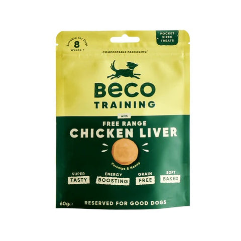 Beco Treats- Chicken liver with parsnip & honey