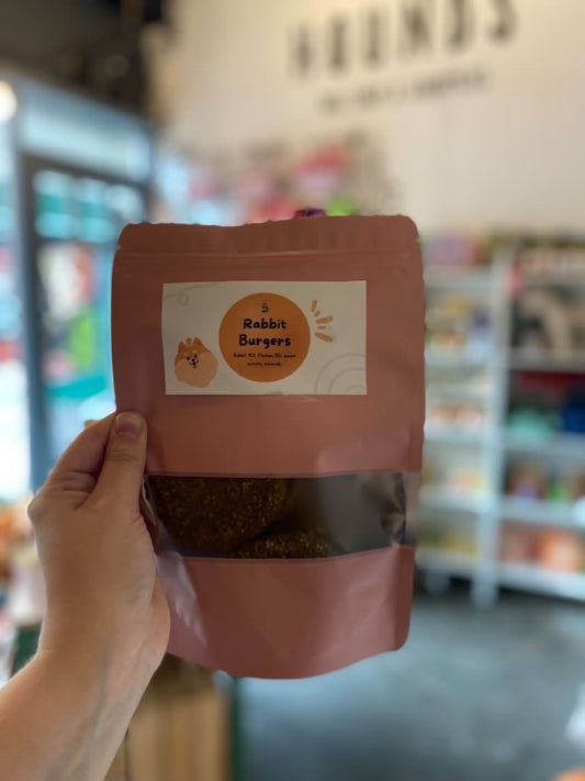 Rabbit Burger Treat Bag - HOUNDS