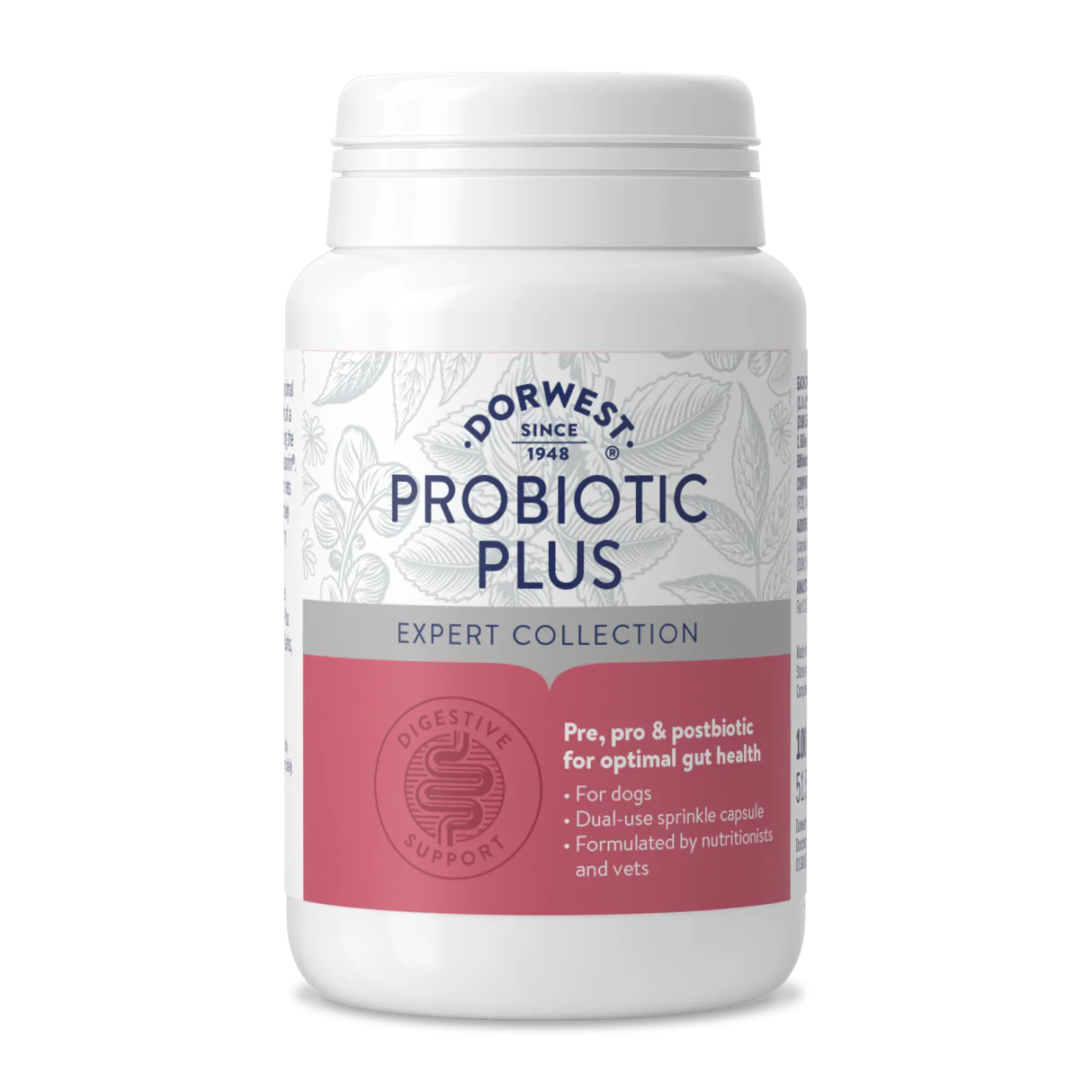 Dorwest Probiotic Plus- 100 capsules - HOUNDS