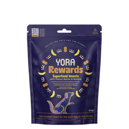 Yora superfood insects with peanut butter & banana