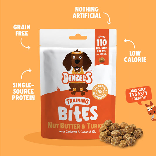 Denzel's Nut Butter & Turkey Bites - HOUNDS