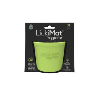 LickiMat Yoggie Pot-Green