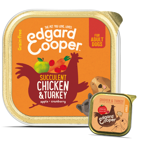 Edgard & Cooper Chicken And Turkey Tray - HOUNDS
