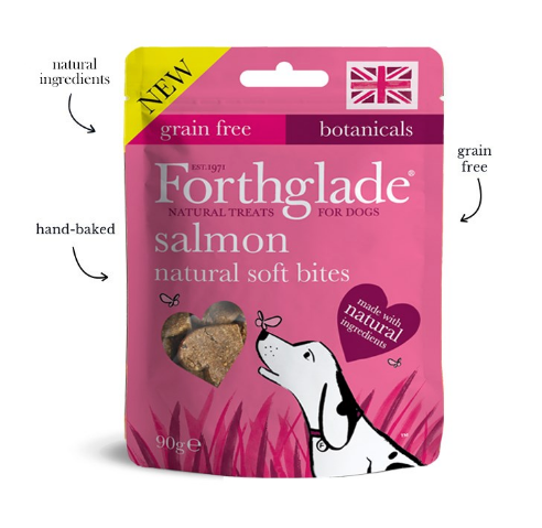 Forthglade Soft Bite Treats With Salmon - HOUNDS