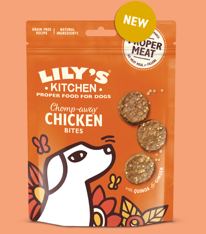 Lily's Kitchen Chomp Away Chicken Bites - HOUNDS