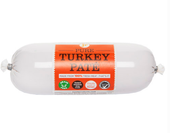 JR Pure Turkey Pate For Dogs Small - HOUNDS
