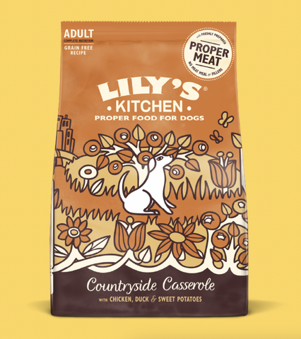 Lily's Kitchen Countryside Casserole - Chicken & Duck Dry Food - HOUNDS