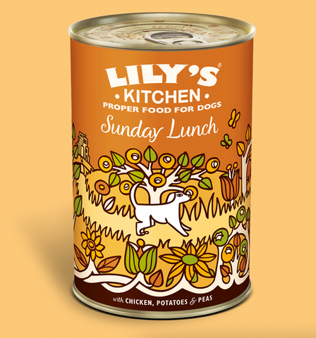 Lily's Kitchen Sunday Lunch - HOUNDS