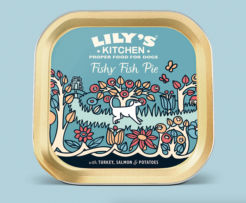 Lily's Kitchen Fishy Fish Pie Tray - HOUNDS