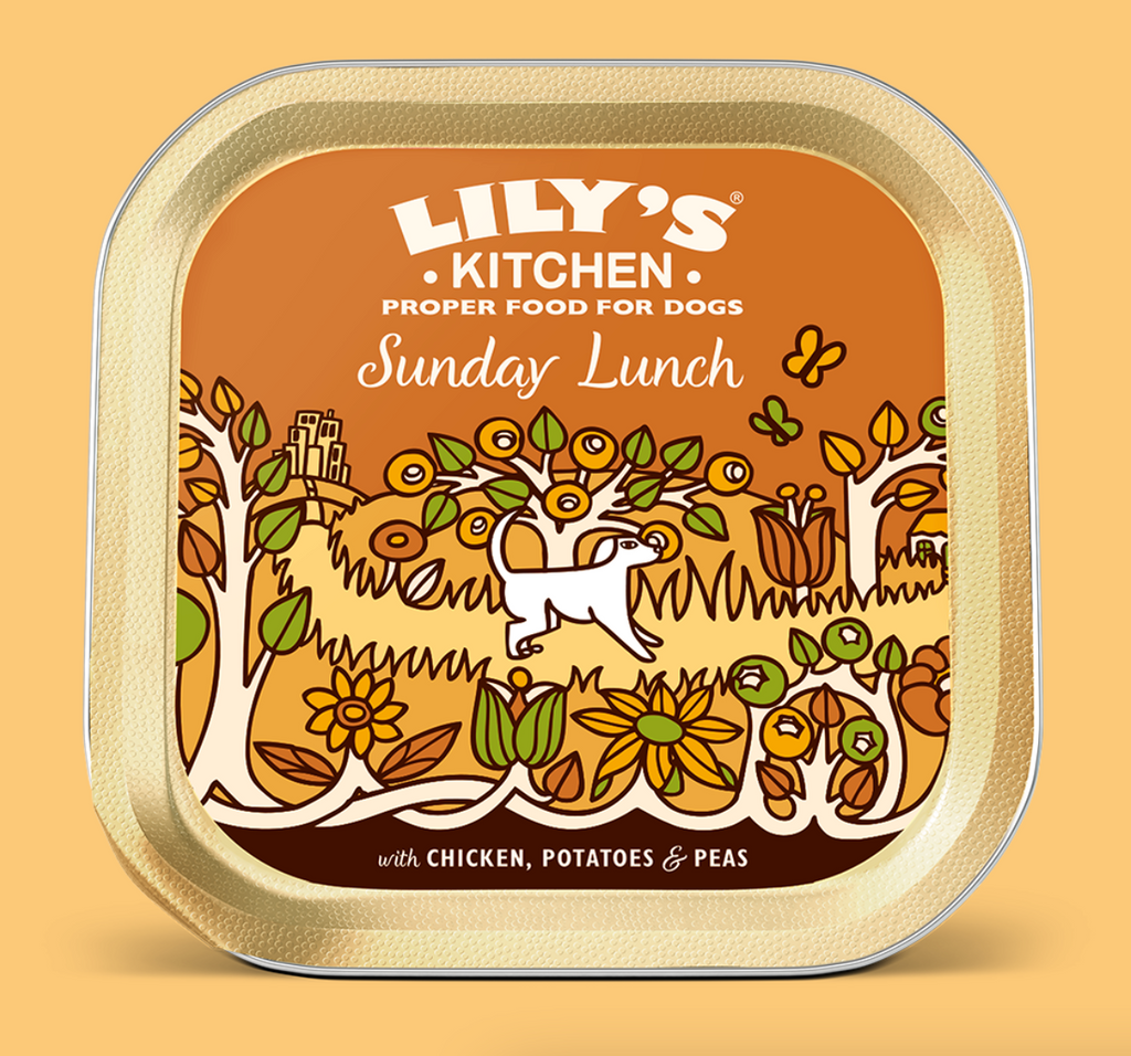 Lily's Kitchen Sunday Lunch Tray - HOUNDS