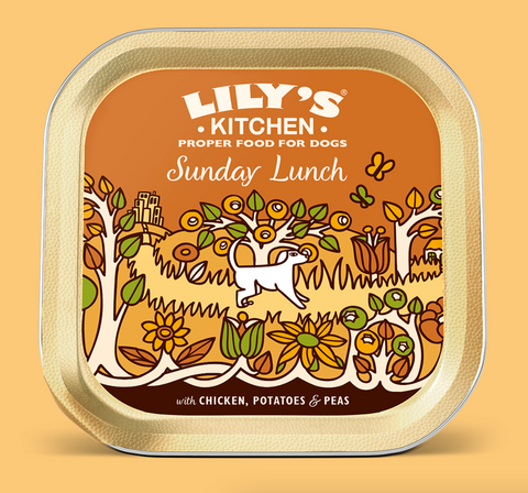 Lily's Kitchen Sunday Lunch Tray - HOUNDS