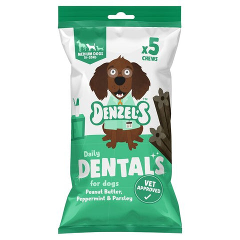 Denzels dentals, peanut butter, peppermint & parsley - HOUNDS