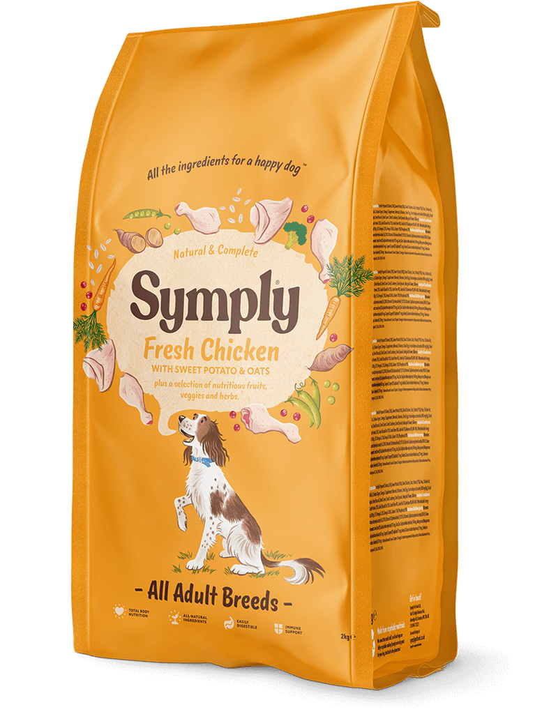 Symply adult chicken dry food 6kg - HOUNDS