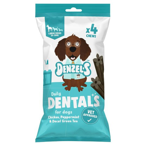 Denzels dentals, chicken,spearmint & decaf green tea - HOUNDS