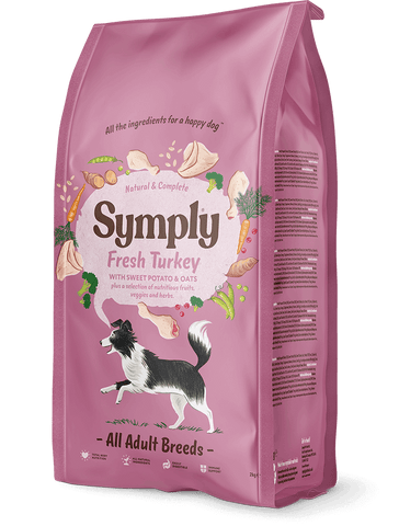 Symply adult turkey dry food 6kg - HOUNDS